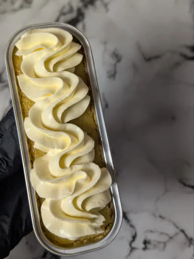 Vanilla foil cake