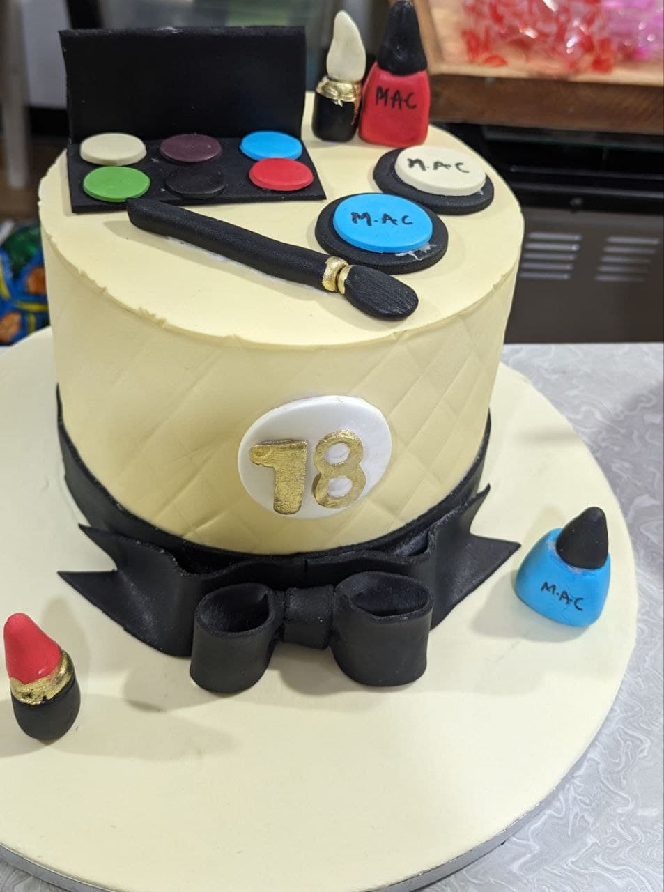 Hand-finished customized celebration cake