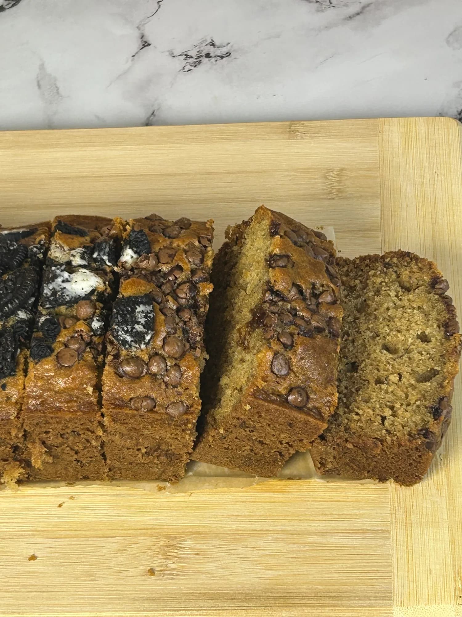 Large banana bread loaf