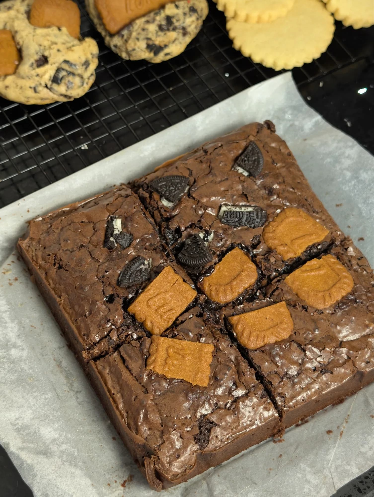 Fudgy chocolate brownies